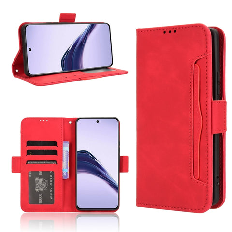 Skin Feel Calf Texture Card Slots Leather Phone Case, For Realme 14 Pro 5G, For Realme C75 4G, For Realme GT 7 Pro 5G, For Realme 13+ 5G Global, For Realme 13 Pro 5G / 13 Pro+ 5G, For Realme GT 6 / GT 6T / GT Neo6                                       ...