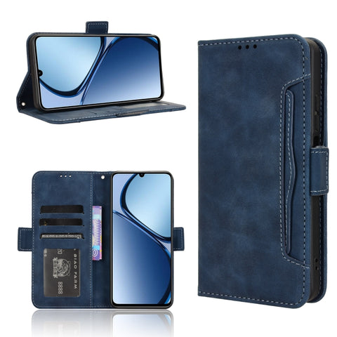 Skin Feel Calf Texture Card Slots Leather Phone Case, For Realme 14 Pro 5G, For Realme C75 4G, For Realme GT 7 Pro 5G, For Realme 13+ 5G Global, For Realme 13 Pro 5G / 13 Pro+ 5G, For Realme GT 6 / GT 6T / GT Neo6                                       ...