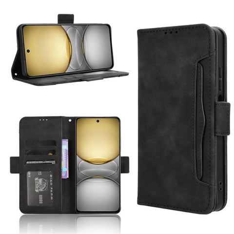 Skin Feel Calf Texture Card Slots Leather Phone Case, For Realme 14 Pro 5G, For Realme C75 4G, For Realme GT 7 Pro 5G, For Realme 13+ 5G Global, For Realme 13 Pro 5G / 13 Pro+ 5G, For Realme GT 6 / GT 6T / GT Neo6                                       ...