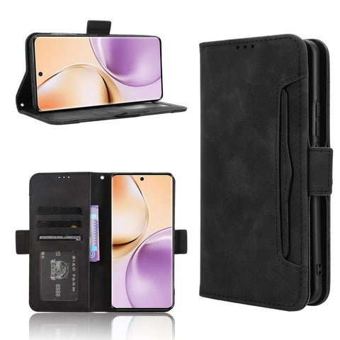 Skin Feel Calf Texture Card Slots Leather Phone Case, For Realme 14 Pro 5G, For Realme C75 4G, For Realme GT 7 Pro 5G, For Realme 13+ 5G Global, For Realme 13 Pro 5G / 13 Pro+ 5G, For Realme GT 6 / GT 6T / GT Neo6                                       ...