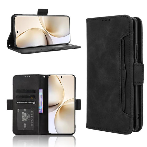 Skin Feel Calf Texture Card Slots Leather Phone Case, For Realme C71 4G, For Realme GT 7 5G, For Realme 14x 5G Malaysia / V70, For Realme 14 5G, For Realme P3 Ultra 5G, For Realme P3 5G / Neo7x 5G, For Realme 14 Pro Lite 5G, For Realme P3 Pro 5G       ...