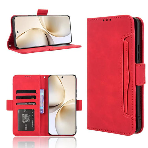 Skin Feel Calf Texture Card Slots Leather Phone Case, For Realme C71 4G, For Realme GT 7 5G, For Realme 14x 5G Malaysia / V70, For Realme 14 5G, For Realme P3 Ultra 5G, For Realme P3 5G / Neo7x 5G, For Realme 14 Pro Lite 5G, For Realme P3 Pro 5G       ...