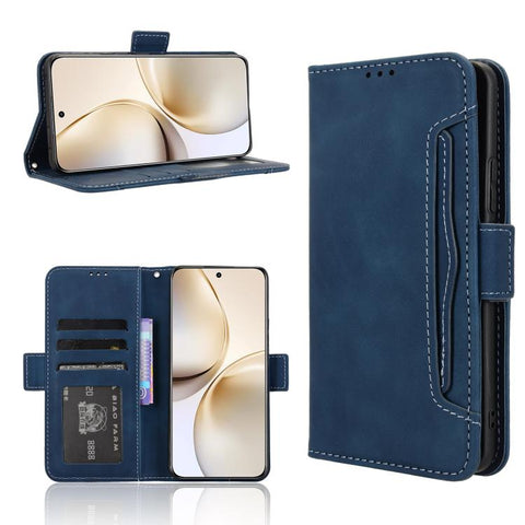 Skin Feel Calf Texture Card Slots Leather Phone Case, For Realme C71 4G, For Realme GT 7 5G, For Realme 14x 5G Malaysia / V70, For Realme 14 5G, For Realme P3 Ultra 5G, For Realme P3 5G / Neo7x 5G, For Realme 14 Pro Lite 5G, For Realme P3 Pro 5G       ...