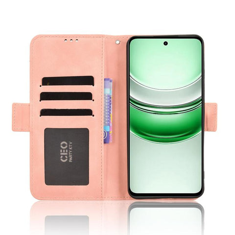 Skin Feel Calf Texture Card Slots Leather Phone Case, For Realme C71 4G, For Realme GT 7 5G, For Realme 14x 5G Malaysia / V70, For Realme 14 5G, For Realme P3 Ultra 5G, For Realme P3 5G / Neo7x 5G, For Realme 14 Pro Lite 5G, For Realme P3 Pro 5G       ...