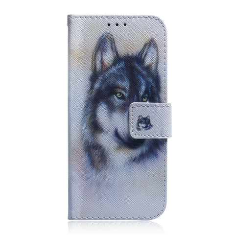 Coloured Drawing Flip Leather Phone Case, For Tecno Pova 5