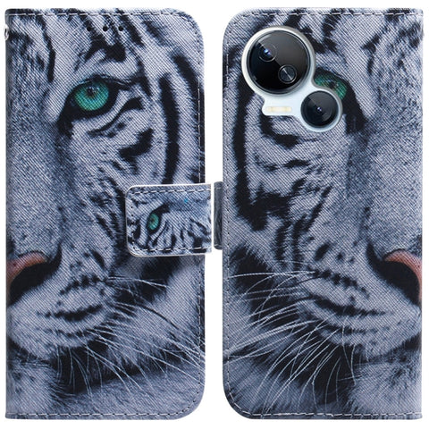 Coloured Drawing Flip Leather Phone Case, For Tecno Camon 20 Pro 4G / 20, For Tecno Spark 10 5G, For Tecno Spark 10 / Spark 10C, For Tecno Spark 10 Pro