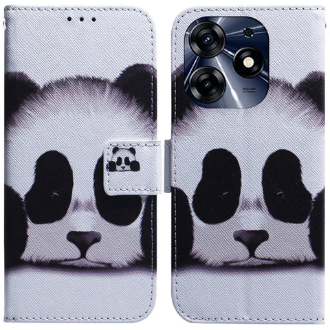 Coloured Drawing Flip Leather Phone Case, For Tecno Camon 20 Pro 4G / 20, For Tecno Spark 10 5G, For Tecno Spark 10 / Spark 10C, For Tecno Spark 10 Pro