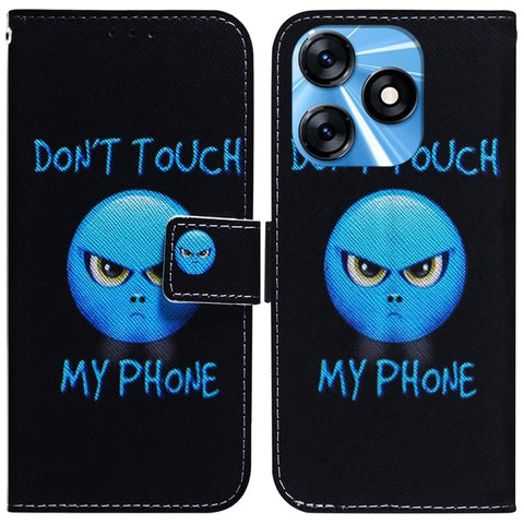 Coloured Drawing Flip Leather Phone Case, For Tecno Camon 20 Pro 4G / 20, For Tecno Spark 10 5G, For Tecno Spark 10 / Spark 10C, For Tecno Spark 10 Pro