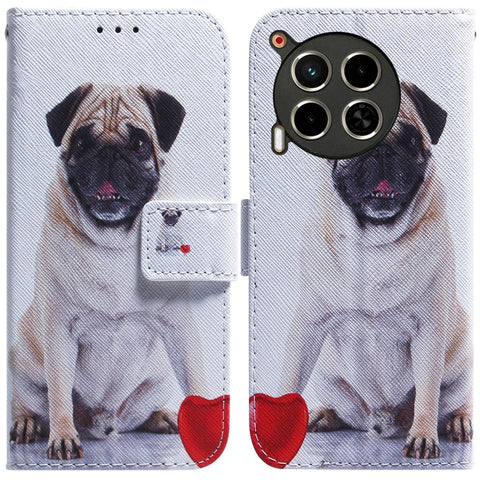 Coloured Drawing Flip Leather Phone Case, For Tecno Camon 30 Pro CL8, For Tecno Camon 30 4G / 30 5G CL6 CL7, For Tecno Spark 20 Pro+ 4G, For Tecno Spark 20 Pro