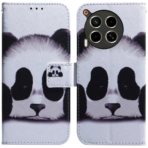 Coloured Drawing Flip Leather Phone Case, For Tecno Camon 30 Pro CL8, For Tecno Camon 30 4G / 30 5G CL6 CL7, For Tecno Spark 20 Pro+ 4G, For Tecno Spark 20 Pro