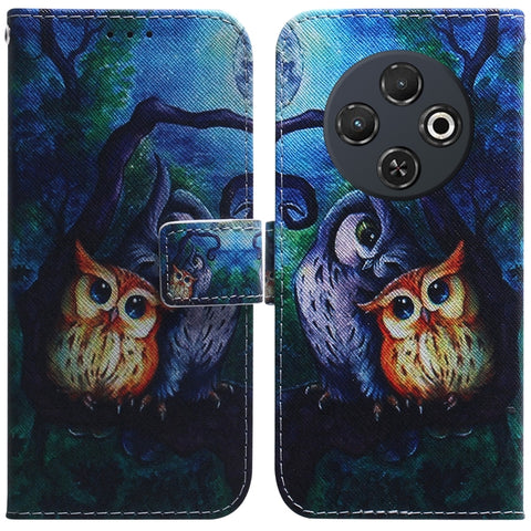 Coloured Drawing Flip Leather Phone Case, For Tecno Pop 10 / Spark Go 2 4G, For Tecno Pop 9 5G / Spark 30C 5G, For Tecno Camon 30S / Camon 30S Pro, For Tecno Spark 30C