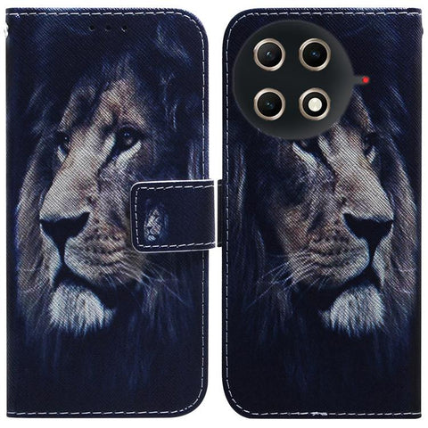 Coloured Drawing Flip Leather Phone Case, For Tecno Pop 10 / Spark Go 2 4G, For Tecno Pop 9 5G / Spark 30C 5G, For Tecno Camon 30S / Camon 30S Pro, For Tecno Spark 30C