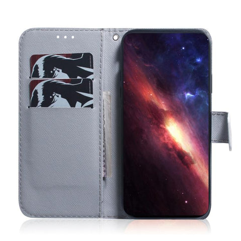 Coloured Drawing Flip Leather Phone Case, For Tecno Pop 10 / Spark Go 2 4G, For Tecno Pop 9 5G / Spark 30C 5G, For Tecno Camon 30S / Camon 30S Pro, For Tecno Spark 30C