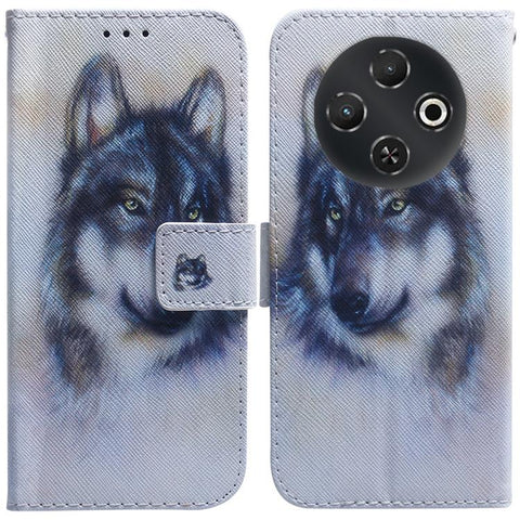 Coloured Drawing Flip Leather Phone Case, For Tecno Pop 10 / Spark Go 2 4G, For Tecno Pop 9 5G / Spark 30C 5G, For Tecno Camon 30S / Camon 30S Pro, For Tecno Spark 30C