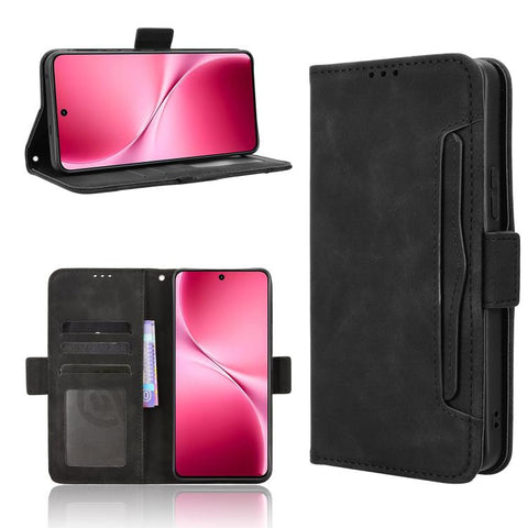 Skin Feel Calf Texture Card Slots Leather Phone Case, For vivo V70 5G / V70 Elite 5G, For vivo iQOO Z11 Turbo 5G / 15R 5G, For vivo Y31d 4G / Y500i 5G, For vivo X300 Ultra, For vivo Y500 Pro 5G, For vivo iQOO 15 5G, For vivo X300 Pro, For vivo X300    ...