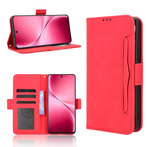 Skin Feel Calf Texture Card Slots Leather Phone Case, For vivo V70 5G / V70 Elite 5G, For vivo iQOO Z11 Turbo 5G / 15R 5G, For vivo Y31d 4G / Y500i 5G, For vivo X300 Ultra, For vivo Y500 Pro 5G, For vivo iQOO 15 5G, For vivo X300 Pro, For vivo X300    ...