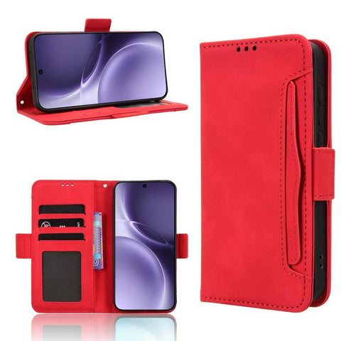 Skin Feel Calf Texture Card Slots Leather Phone Case, For vivo V70 5G / V70 Elite 5G, For vivo iQOO Z11 Turbo 5G / 15R 5G, For vivo Y31d 4G / Y500i 5G, For vivo X300 Ultra, For vivo Y500 Pro 5G, For vivo iQOO 15 5G, For vivo X300 Pro, For vivo X300    ...