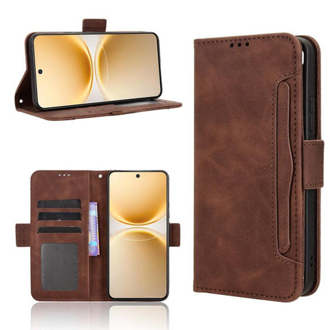 Skin Feel Calf Texture Card Slots Leather Phone Case, For vivo V70 5G / V70 Elite 5G, For vivo iQOO Z11 Turbo 5G / 15R 5G, For vivo Y31d 4G / Y500i 5G, For vivo X300 Ultra, For vivo Y500 Pro 5G, For vivo iQOO 15 5G, For vivo X300 Pro, For vivo X300    ...
