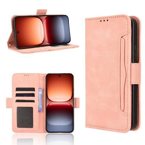 Skin Feel Calf Texture Card Slots Leather Phone Case, For vivo V70 5G / V70 Elite 5G, For vivo iQOO Z11 Turbo 5G / 15R 5G, For vivo Y31d 4G / Y500i 5G, For vivo X300 Ultra, For vivo Y500 Pro 5G, For vivo iQOO 15 5G, For vivo X300 Pro, For vivo X300    ...