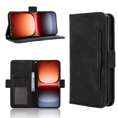 Skin Feel Calf Texture Card Slots Leather Phone Case, For vivo V70 5G / V70 Elite 5G, For vivo iQOO Z11 Turbo 5G / 15R 5G, For vivo Y31d 4G / Y500i 5G, For vivo X300 Ultra, For vivo Y500 Pro 5G, For vivo iQOO 15 5G, For vivo X300 Pro, For vivo X300    ...