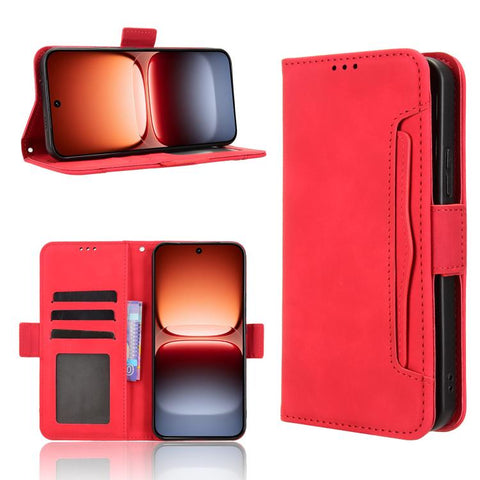 Skin Feel Calf Texture Card Slots Leather Phone Case, For vivo V70 5G / V70 Elite 5G, For vivo iQOO Z11 Turbo 5G / 15R 5G, For vivo Y31d 4G / Y500i 5G, For vivo X300 Ultra, For vivo Y500 Pro 5G, For vivo iQOO 15 5G, For vivo X300 Pro, For vivo X300    ...