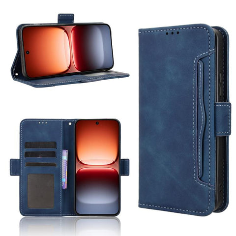 Skin Feel Calf Texture Card Slots Leather Phone Case, For vivo V70 5G / V70 Elite 5G, For vivo iQOO Z11 Turbo 5G / 15R 5G, For vivo Y31d 4G / Y500i 5G, For vivo X300 Ultra, For vivo Y500 Pro 5G, For vivo iQOO 15 5G, For vivo X300 Pro, For vivo X300    ...