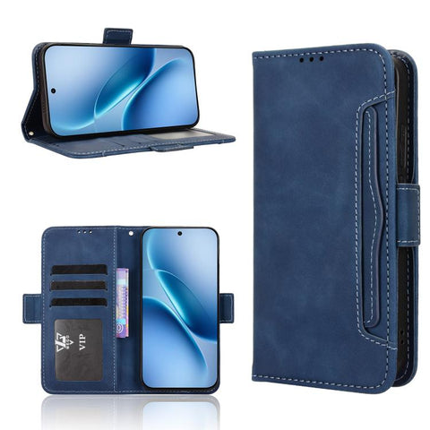 Skin Feel Calf Texture Card Slots Leather Phone Case, For vivo V70 5G / V70 Elite 5G, For vivo iQOO Z11 Turbo 5G / 15R 5G, For vivo Y31d 4G / Y500i 5G, For vivo X300 Ultra, For vivo Y500 Pro 5G, For vivo iQOO 15 5G, For vivo X300 Pro, For vivo X300    ...
