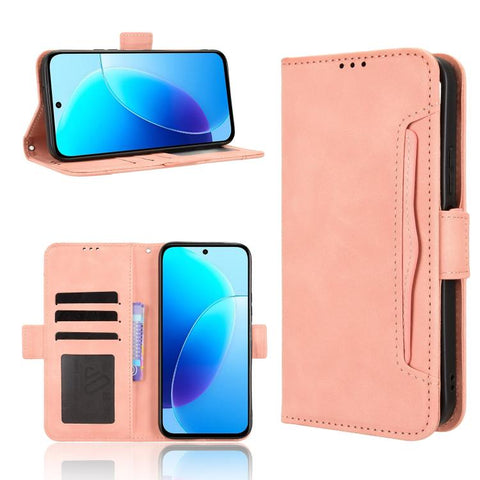 Skin Feel Calf Texture Card Slots Leather Phone Case, For vivo V70 5G / V70 Elite 5G, For vivo iQOO Z11 Turbo 5G / 15R 5G, For vivo Y31d 4G / Y500i 5G, For vivo X300 Ultra, For vivo Y500 Pro 5G, For vivo iQOO 15 5G, For vivo X300 Pro, For vivo X300    ...