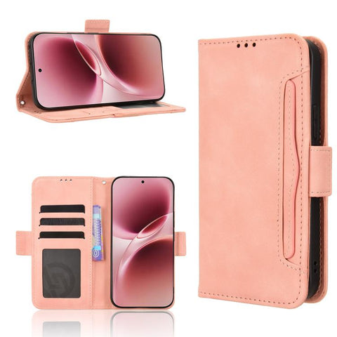 Skin Feel Calf Texture Card Slots Leather Phone Case, For vivo V70 5G / V70 Elite 5G, For vivo iQOO Z11 Turbo 5G / 15R 5G, For vivo Y31d 4G / Y500i 5G, For vivo X300 Ultra, For vivo Y500 Pro 5G, For vivo iQOO 15 5G, For vivo X300 Pro, For vivo X300    ...
