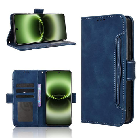 Skin Feel Calf Texture Card Slots Leather Phone Case, For vivo V70 5G / V70 Elite 5G, For vivo iQOO Z11 Turbo 5G / 15R 5G, For vivo Y31d 4G / Y500i 5G, For vivo X300 Ultra, For vivo Y500 Pro 5G, For vivo iQOO 15 5G, For vivo X300 Pro, For vivo X300    ...