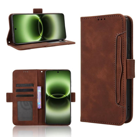 Skin Feel Calf Texture Card Slots Leather Phone Case, For vivo V70 5G / V70 Elite 5G, For vivo iQOO Z11 Turbo 5G / 15R 5G, For vivo Y31d 4G / Y500i 5G, For vivo X300 Ultra, For vivo Y500 Pro 5G, For vivo iQOO 15 5G, For vivo X300 Pro, For vivo X300    ...