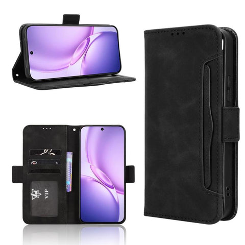 Skin Feel Calf Texture Card Slots Leather Phone Case, For vivo V80 Lite / iQOO Z11S 5G, For vivo S2 5G / V80 Lite IN/PK, For vivo T5e 4G, For vivo X300 E 5G, For vivo S50 Pro mini / X300 FE 5G Russia, For vivo Y600 Pro 5G, For vivo T5 Pro 5G / iQOO Z11...