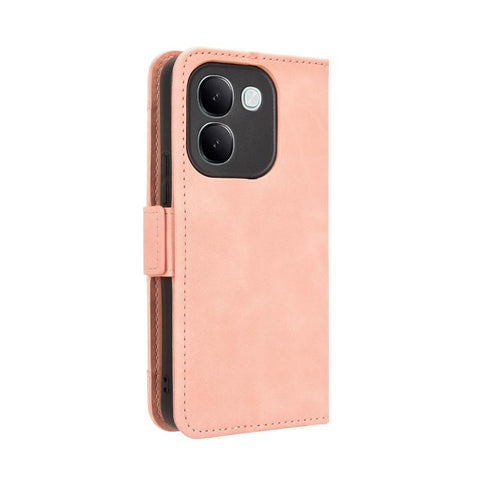 Skin Feel Calf Texture Card Slots Leather Phone Case, For vivo V80 Lite / iQOO Z11S 5G, For vivo S2 5G / V80 Lite IN/PK, For vivo T5e 4G, For vivo X300 E 5G, For vivo S50 Pro mini / X300 FE 5G Russia, For vivo Y600 Pro 5G, For vivo T5 Pro 5G / iQOO Z11...
