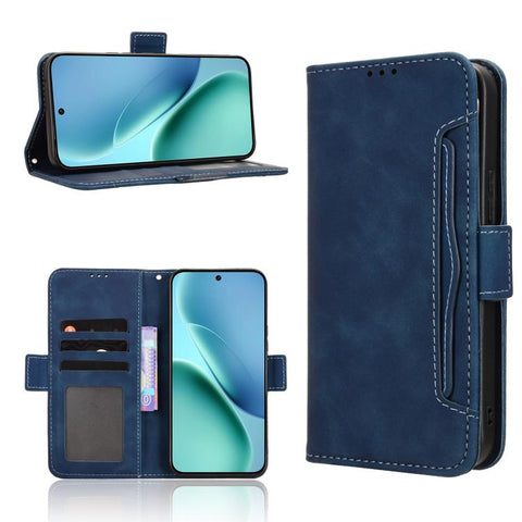 Skin Feel Calf Texture Card Slots Leather Phone Case, For vivo V80 Lite / iQOO Z11S 5G, For vivo S2 5G / V80 Lite IN/PK, For vivo T5e 4G, For vivo X300 E 5G, For vivo S50 Pro mini / X300 FE 5G Russia, For vivo Y600 Pro 5G, For vivo T5 Pro 5G / iQOO Z11...