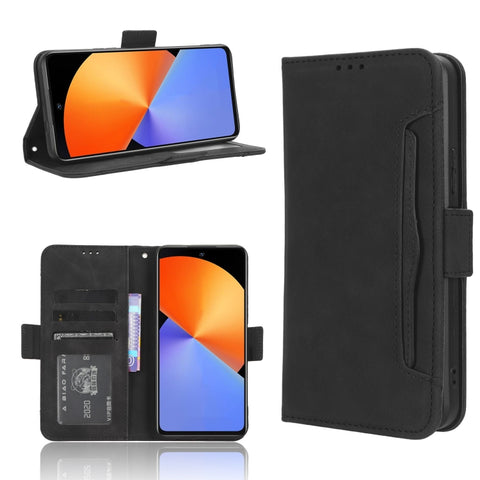 Skin Feel Calf Texture Card Slots Leather Phone Case, For Infinix GT 10 Pro, For Infinix Hot 30 5G X6832, For Infinix Smart 7 Plus, For Infinix Note 30 5G, For Infinix Smart 7 HD X6516, For Infinix Note 30i, For Infinix Note 30 Pro, For Infinix Note 30...