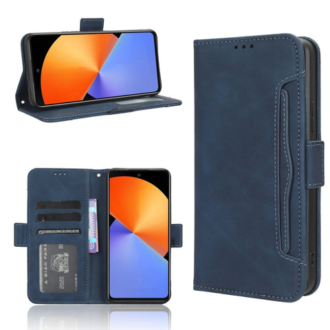 Skin Feel Calf Texture Card Slots Leather Phone Case, For Infinix GT 10 Pro, For Infinix Hot 30 5G X6832, For Infinix Smart 7 Plus, For Infinix Note 30 5G, For Infinix Smart 7 HD X6516, For Infinix Note 30i, For Infinix Note 30 Pro, For Infinix Note 30...