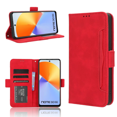 Skin Feel Calf Texture Card Slots Leather Phone Case, For Infinix GT 10 Pro, For Infinix Hot 30 5G X6832, For Infinix Smart 7 Plus, For Infinix Note 30 5G, For Infinix Smart 7 HD X6516, For Infinix Note 30i, For Infinix Note 30 Pro, For Infinix Note 30...