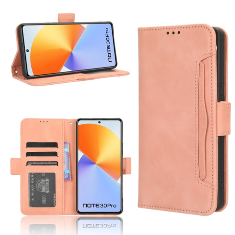 Skin Feel Calf Texture Card Slots Leather Phone Case, For Infinix GT 10 Pro, For Infinix Hot 30 5G X6832, For Infinix Smart 7 Plus, For Infinix Note 30 5G, For Infinix Smart 7 HD X6516, For Infinix Note 30i, For Infinix Note 30 Pro, For Infinix Note 30...