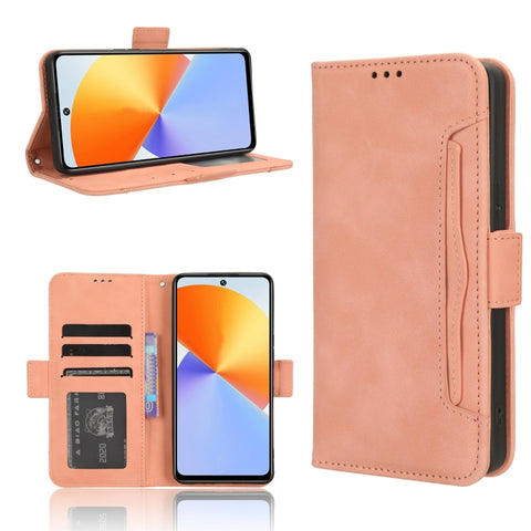 Skin Feel Calf Texture Card Slots Leather Phone Case, For Infinix GT 10 Pro, For Infinix Hot 30 5G X6832, For Infinix Smart 7 Plus, For Infinix Note 30 5G, For Infinix Smart 7 HD X6516, For Infinix Note 30i, For Infinix Note 30 Pro, For Infinix Note 30...