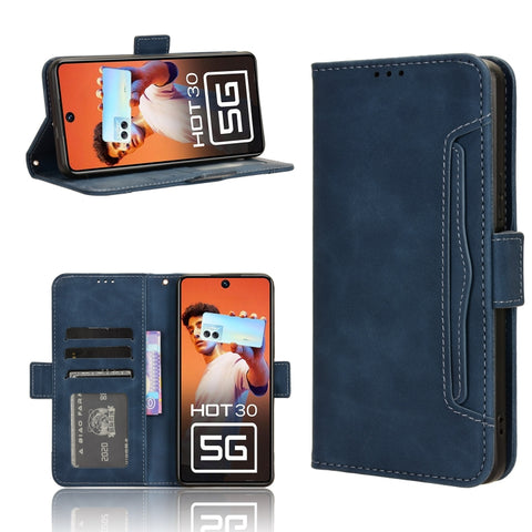 Skin Feel Calf Texture Card Slots Leather Phone Case, For Infinix GT 10 Pro, For Infinix Hot 30 5G X6832, For Infinix Smart 7 Plus, For Infinix Note 30 5G, For Infinix Smart 7 HD X6516, For Infinix Note 30i, For Infinix Note 30 Pro, For Infinix Note 30...