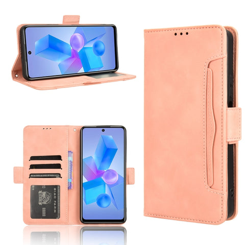 Skin Feel Calf Texture Card Slots Leather Phone Case, For Infinix GT 20 Pro 5G, For Infinix Note 40 Pro 4G, For Infinix Note 40 Pro 5G, For Infinix Note 40 4G, For Infinix Hot 40 4G, For Infinix Hot 40i 4G, For Infinix Smart 8, For Infinix Zero 30 4G  ...
