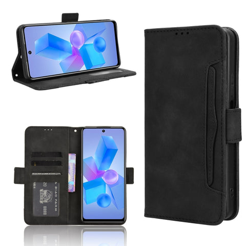 Skin Feel Calf Texture Card Slots Leather Phone Case, For Infinix GT 20 Pro 5G, For Infinix Note 40 Pro 4G, For Infinix Note 40 Pro 5G, For Infinix Note 40 4G, For Infinix Hot 40 4G, For Infinix Hot 40i 4G, For Infinix Smart 8, For Infinix Zero 30 4G  ...
