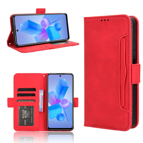 Skin Feel Calf Texture Card Slots Leather Phone Case, For Infinix GT 20 Pro 5G, For Infinix Note 40 Pro 4G, For Infinix Note 40 Pro 5G, For Infinix Note 40 4G, For Infinix Hot 40 4G, For Infinix Hot 40i 4G, For Infinix Smart 8, For Infinix Zero 30 4G  ...