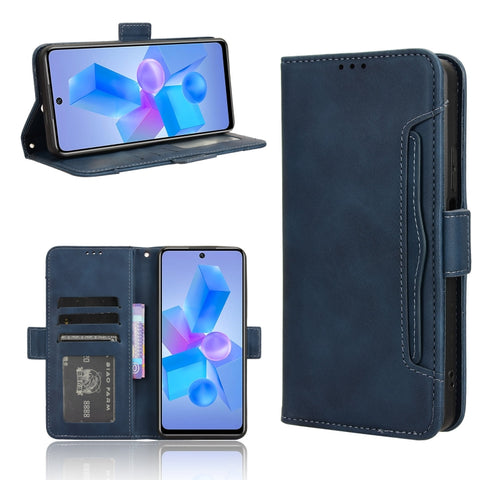 Skin Feel Calf Texture Card Slots Leather Phone Case, For Infinix GT 20 Pro 5G, For Infinix Note 40 Pro 4G, For Infinix Note 40 Pro 5G, For Infinix Note 40 4G, For Infinix Hot 40 4G, For Infinix Hot 40i 4G, For Infinix Smart 8, For Infinix Zero 30 4G  ...