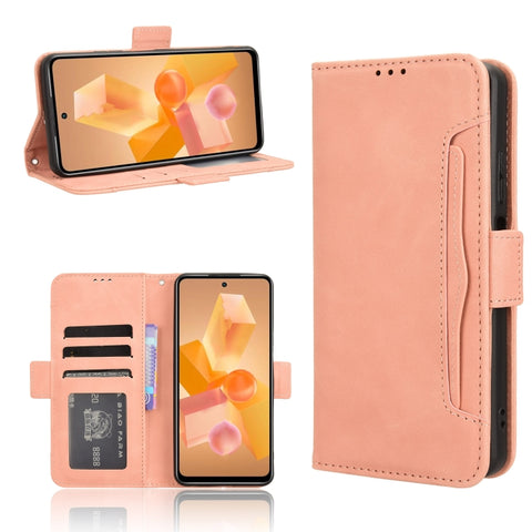 Skin Feel Calf Texture Card Slots Leather Phone Case, For Infinix GT 20 Pro 5G, For Infinix Note 40 Pro 4G, For Infinix Note 40 Pro 5G, For Infinix Note 40 4G, For Infinix Hot 40 4G, For Infinix Hot 40i 4G, For Infinix Smart 8, For Infinix Zero 30 4G  ...
