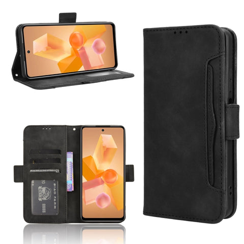 Skin Feel Calf Texture Card Slots Leather Phone Case, For Infinix GT 20 Pro 5G, For Infinix Note 40 Pro 4G, For Infinix Note 40 Pro 5G, For Infinix Note 40 4G, For Infinix Hot 40 4G, For Infinix Hot 40i 4G, For Infinix Smart 8, For Infinix Zero 30 4G  ...