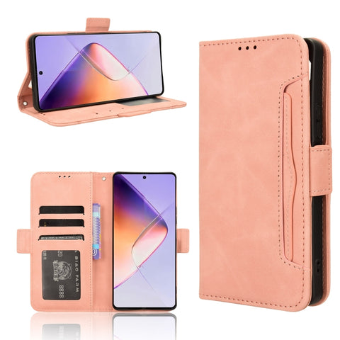 Skin Feel Calf Texture Card Slots Leather Phone Case, For Infinix GT 20 Pro 5G, For Infinix Note 40 Pro 4G, For Infinix Note 40 Pro 5G, For Infinix Note 40 4G, For Infinix Hot 40 4G, For Infinix Hot 40i 4G, For Infinix Smart 8, For Infinix Zero 30 4G  ...