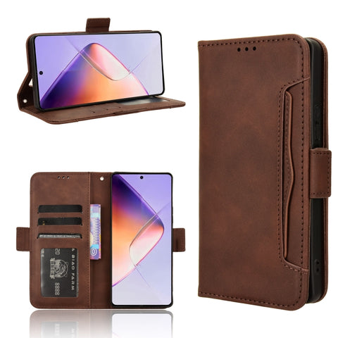 Skin Feel Calf Texture Card Slots Leather Phone Case, For Infinix GT 20 Pro 5G, For Infinix Note 40 Pro 4G, For Infinix Note 40 Pro 5G, For Infinix Note 40 4G, For Infinix Hot 40 4G, For Infinix Hot 40i 4G, For Infinix Smart 8, For Infinix Zero 30 4G  ...