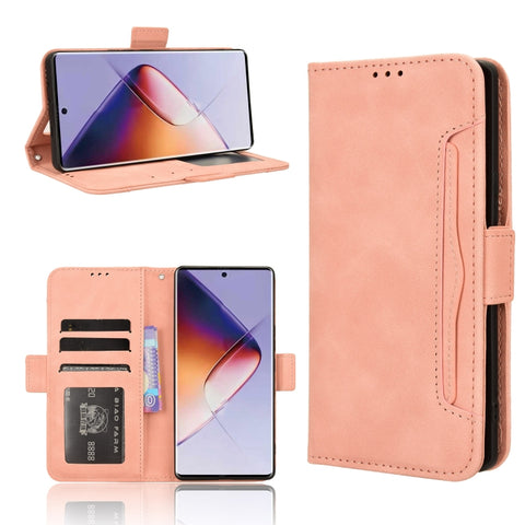Skin Feel Calf Texture Card Slots Leather Phone Case, For Infinix GT 20 Pro 5G, For Infinix Note 40 Pro 4G, For Infinix Note 40 Pro 5G, For Infinix Note 40 4G, For Infinix Hot 40 4G, For Infinix Hot 40i 4G, For Infinix Smart 8, For Infinix Zero 30 4G  ...