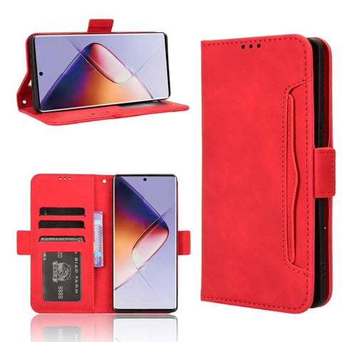 Skin Feel Calf Texture Card Slots Leather Phone Case, For Infinix GT 20 Pro 5G, For Infinix Note 40 Pro 4G, For Infinix Note 40 Pro 5G, For Infinix Note 40 4G, For Infinix Hot 40 4G, For Infinix Hot 40i 4G, For Infinix Smart 8, For Infinix Zero 30 4G  ...